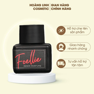 Nước hoa vùng kín Foellie Bijou chính hãng Hàn Quốc, hoa hồng đen nồng nàn, mãnh liệt 5ml