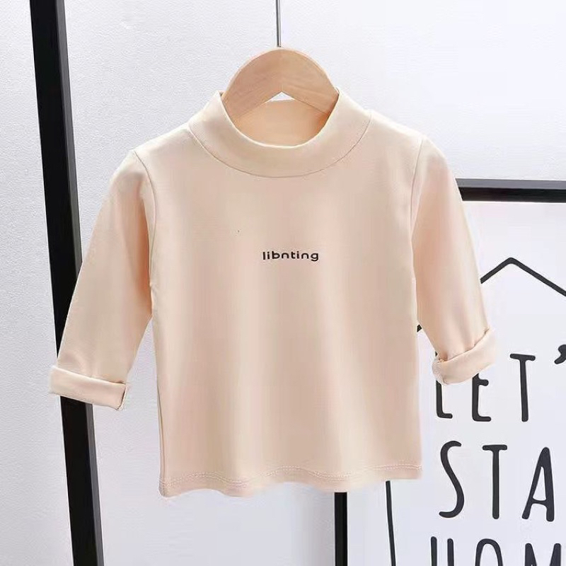 ÁO CỔ 3P LIGHTING COTTON NỈ CHO BÉ