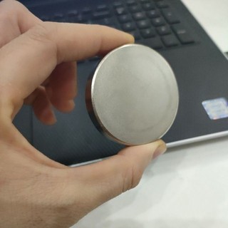 Nam châm viên 50x10mm tròn dẹt siêu siêu mạnh