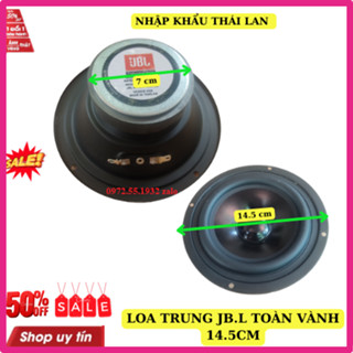 Loa trung-loa mid đường kính toàn vành 14.5cm gân cao su béo từ 70mm nhập khẩu thailan  - giá 1 chiếc