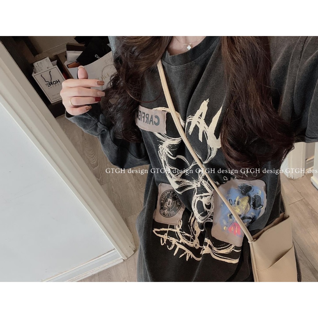 Siuu phẩm váy suông loang Mickey so hott hàng QC