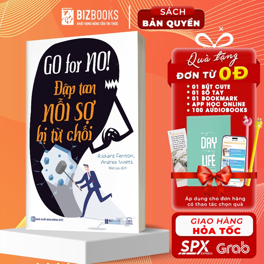 Sách Go For No - ĐậP Tan NỗI Sợ Bị Từ Chối - Sách Hướng Nghiệp Và Phát Triển Bản Thân