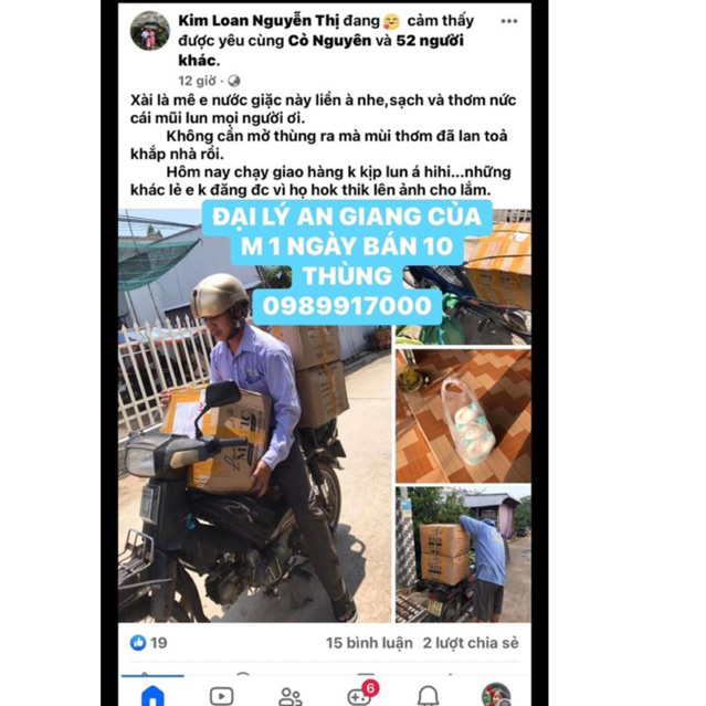 ☘️ 1 THÙNG NƯỚC GIẶT LACIR MATIC 3,6KG TẶNG TẨY LỒNG GIẶT 60K