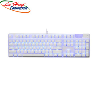 Bàn phím cơ E-DRA EK312 BLACK/WHITE (Blue Switch)
