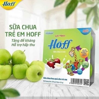 SỮA CHUA HOFF ĐỦ VỊ CHO BÉ 6+ TRỞ LÊN