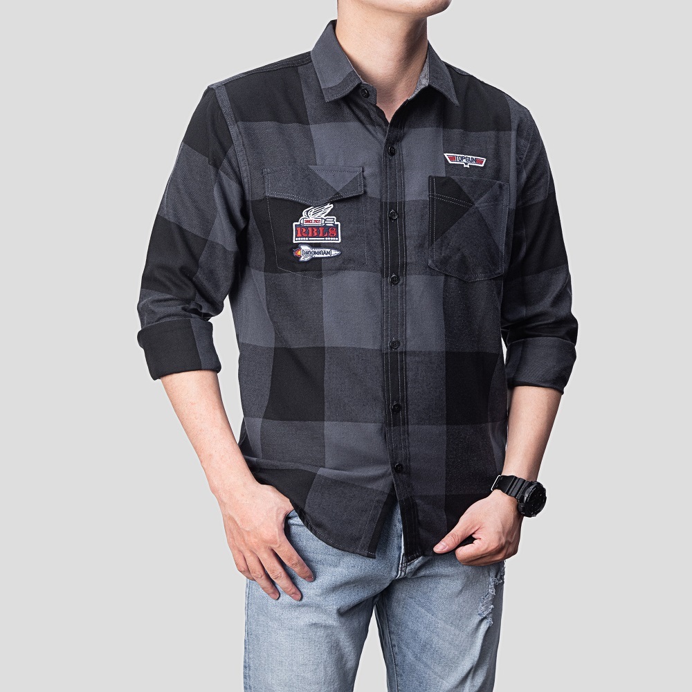 Áo Sơ Mi Flannel Just Men 230093