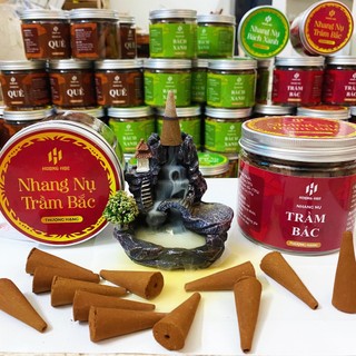 Combo 50 nhang nụ trầm bắc tặng kèm lư sứ