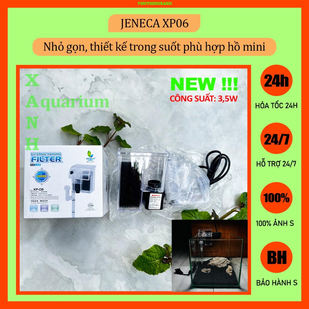 Máy lọc cá cảnh thủy sinh [JENECA XP06]