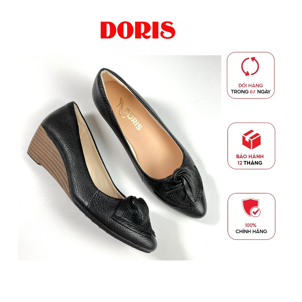 Giày Búp Bê Đế Xuồng 5cm Êm Chân Màu Bò Cao Cấp Doris DR506- FORM NHỎ ĐẶT TĂNG 1 SIZE- CÓ SIZE 40.