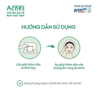 Giấy thấm dầu Acnes
