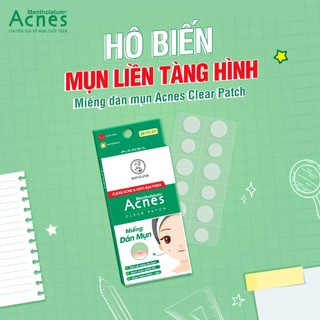 Miếng Dán Mụn Acnes Clear Patch - rohto [Coco Shop]