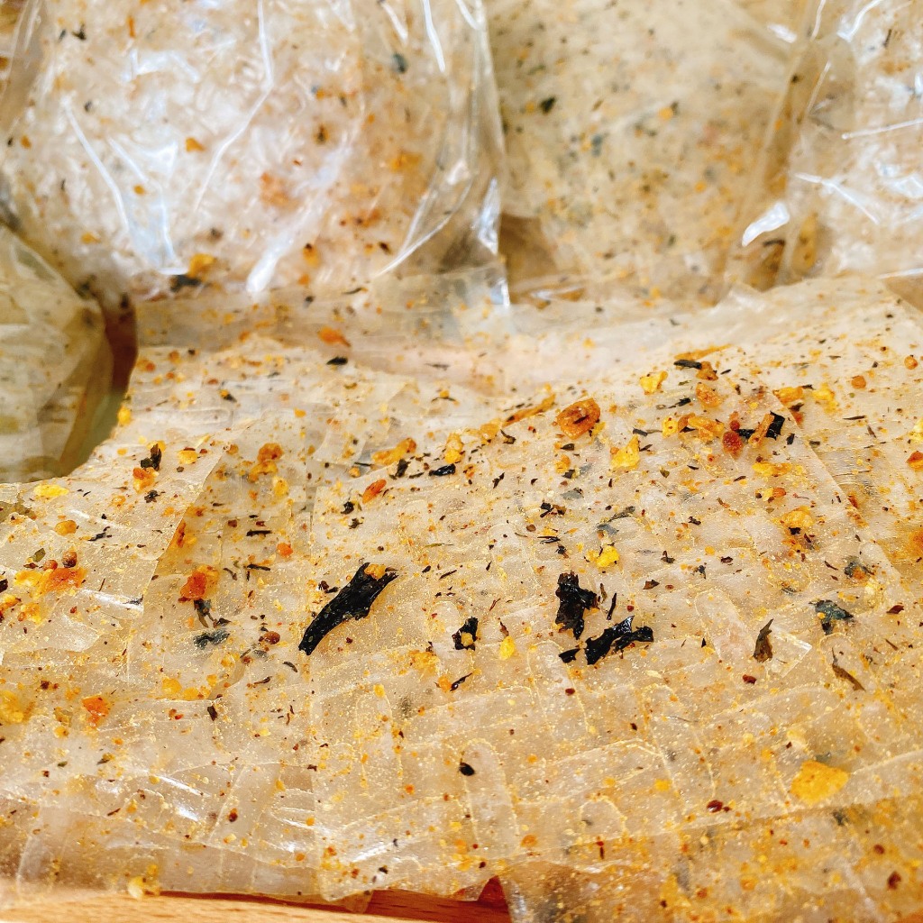 Bánh tráng phơi sương rong biển tỏi mè Tây Ninh túi 40g MamiFood