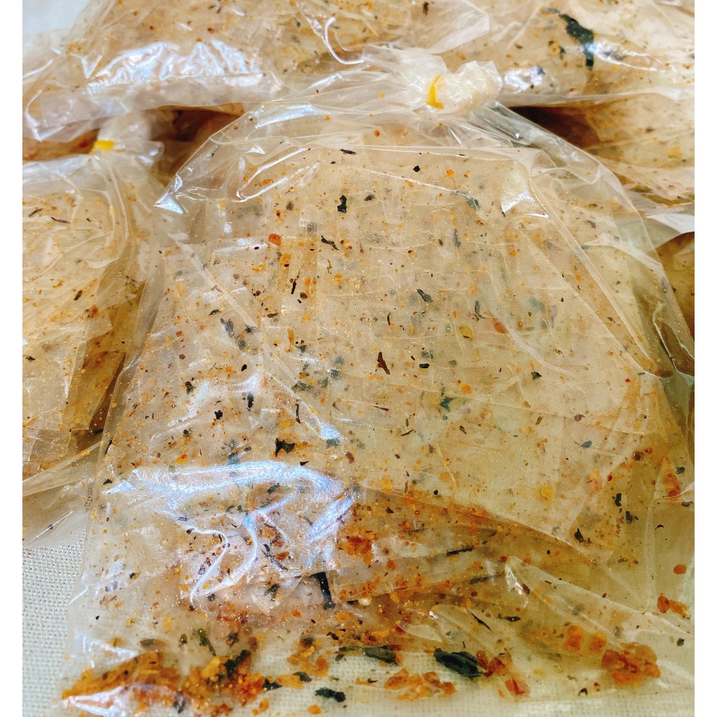 Bánh tráng phơi sương rong biển tỏi mè Tây Ninh túi 40g MamiFood