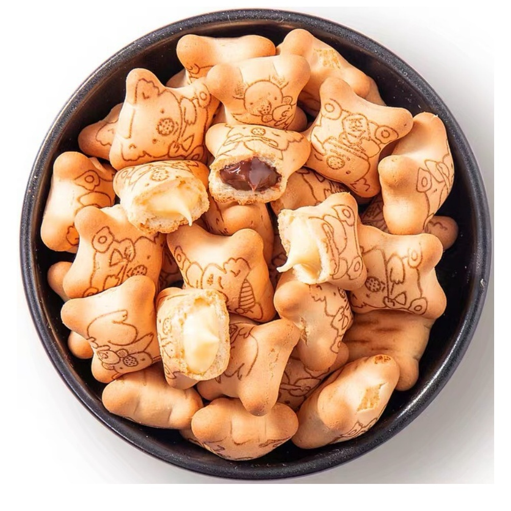 Bánh Gấu Choco Bear Đài Loan nhân socola MamiFood