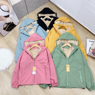 Áo Khoác Gió Lót Lông Nữ Cao Cấp,Áo Lót Lông Dày Dặn Ấm Áp