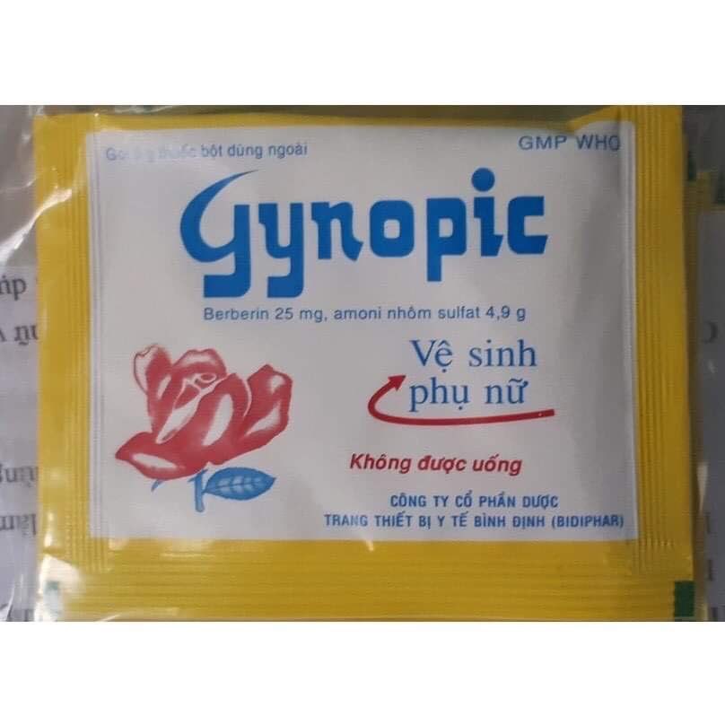 Gói vệ sinh hoa hồng Gynopic