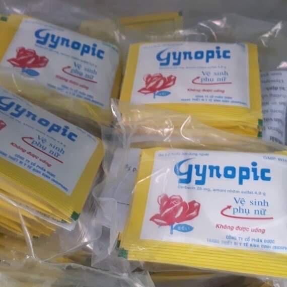 Gói vệ sinh hoa hồng Gynopic