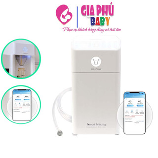 Máy pha sữa thông minh Niucun Pro – Công nghệ Đức có khử trùng UV,sấy khô thông minh, pha được tất cả các loại sữa