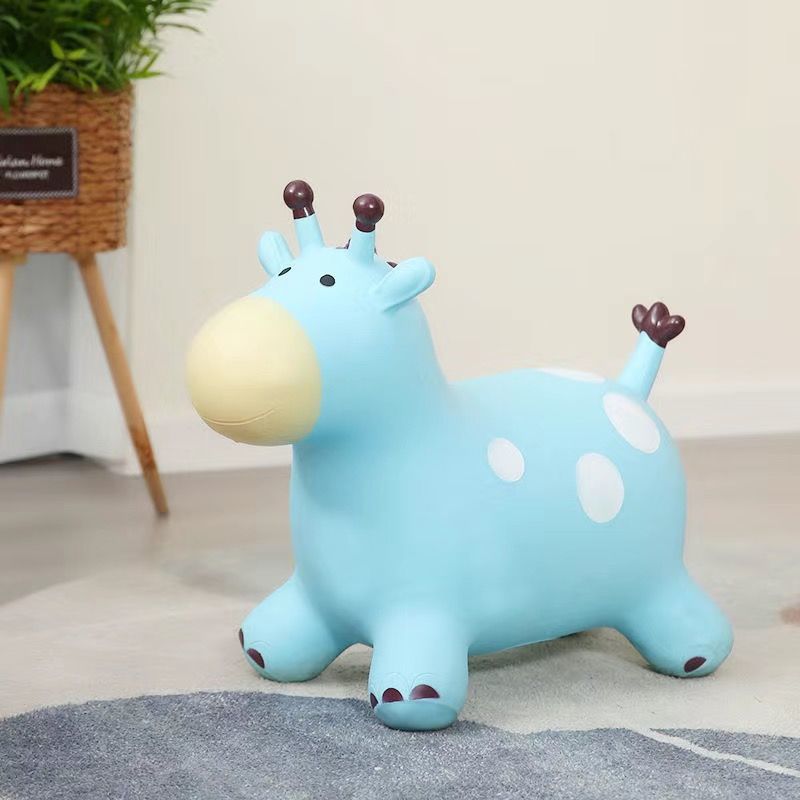 Thú Nhún, thú nhún nhựa đúc nguyên khối cho bé 8 tháng đến 10 tuổi