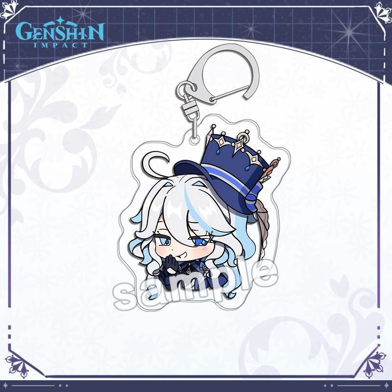 Móc khóa FURINA GENSHIN IMPACT game quà tặng chibi mica anime xinh xắn arcylic dễ thương