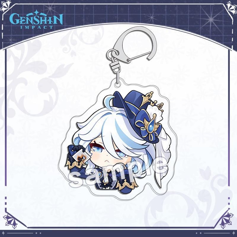 Móc khóa FURINA GENSHIN IMPACT game quà tặng chibi mica anime xinh xắn arcylic dễ thương