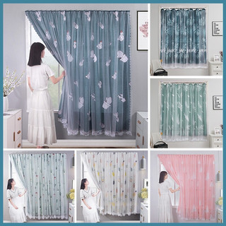 Rèm Khoen 2 lớp treo tường chống nắng, trang trí cửa sổ - phòng khách- decor phòng ngủ