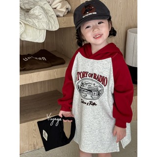 𝒀𝑰𝒀𝑨𝒀𝑨 𝑲𝑰𝑫𝑺 -váy nỉ hoodie cá tính