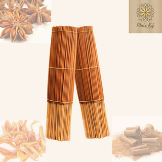 Giá sỉ 1 kg nhang sạch quế thảo mộc nhang sạch phúc ký ít khói hương thơm tự nhiên dễ chịu