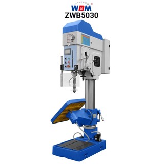 Máy khoan bàn hộp số wddm zwb5030 khoan bán tự động 30mm ta rô m20
