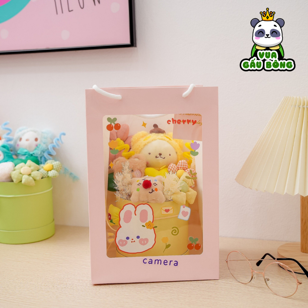 Set Bó Hoa Gấu Bông, Purin, Kuromi Và Kitty Làm Qùa Tặng Cao Cấp - SANBEO.VN