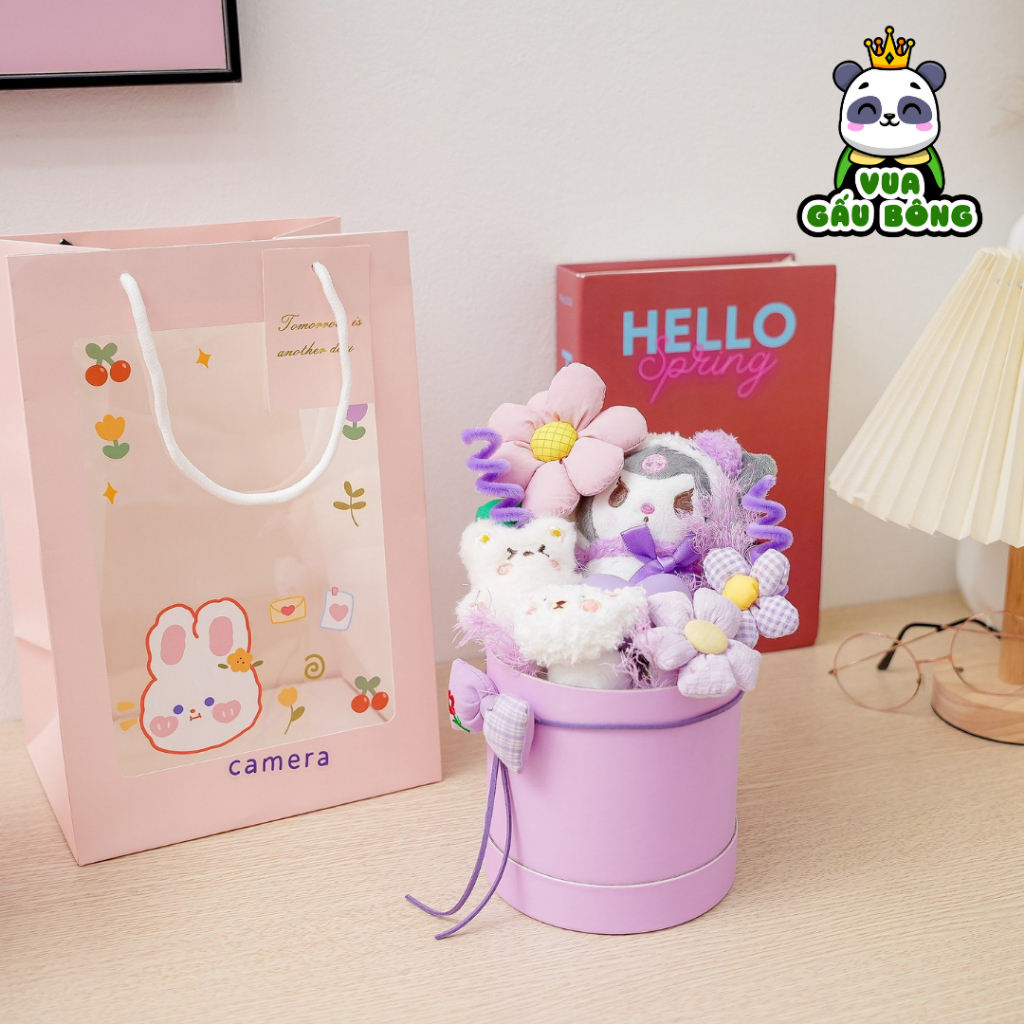 Set Bó Hoa Gấu Bông, Purin, Kuromi Và Kitty Làm Qùa Tặng Cao Cấp - SANBEO.VN