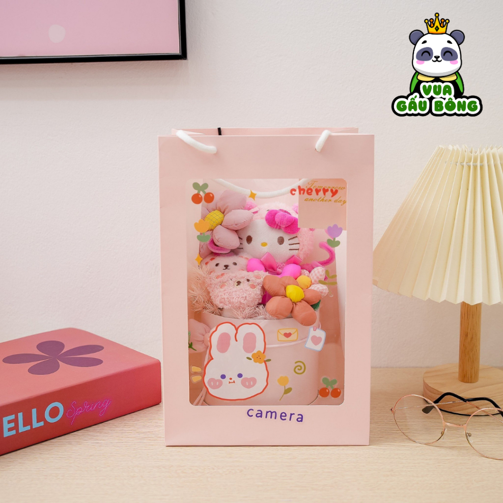 Set Bó Hoa Gấu Bông, Purin, Kuromi Và Kitty Làm Qùa Tặng Cao Cấp - SANBEO.VN