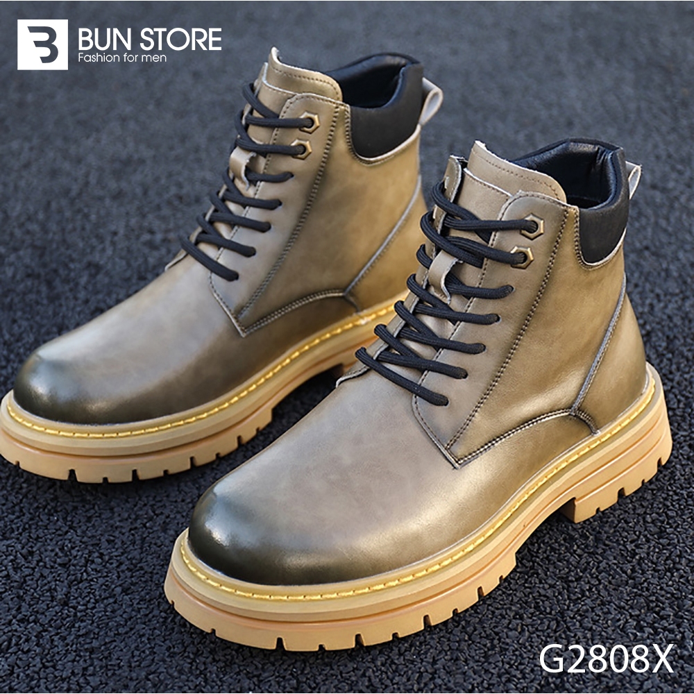 Giày Boot Nam cao cấp, phong cách, đi chơi, đi phượt  - BUn Store
