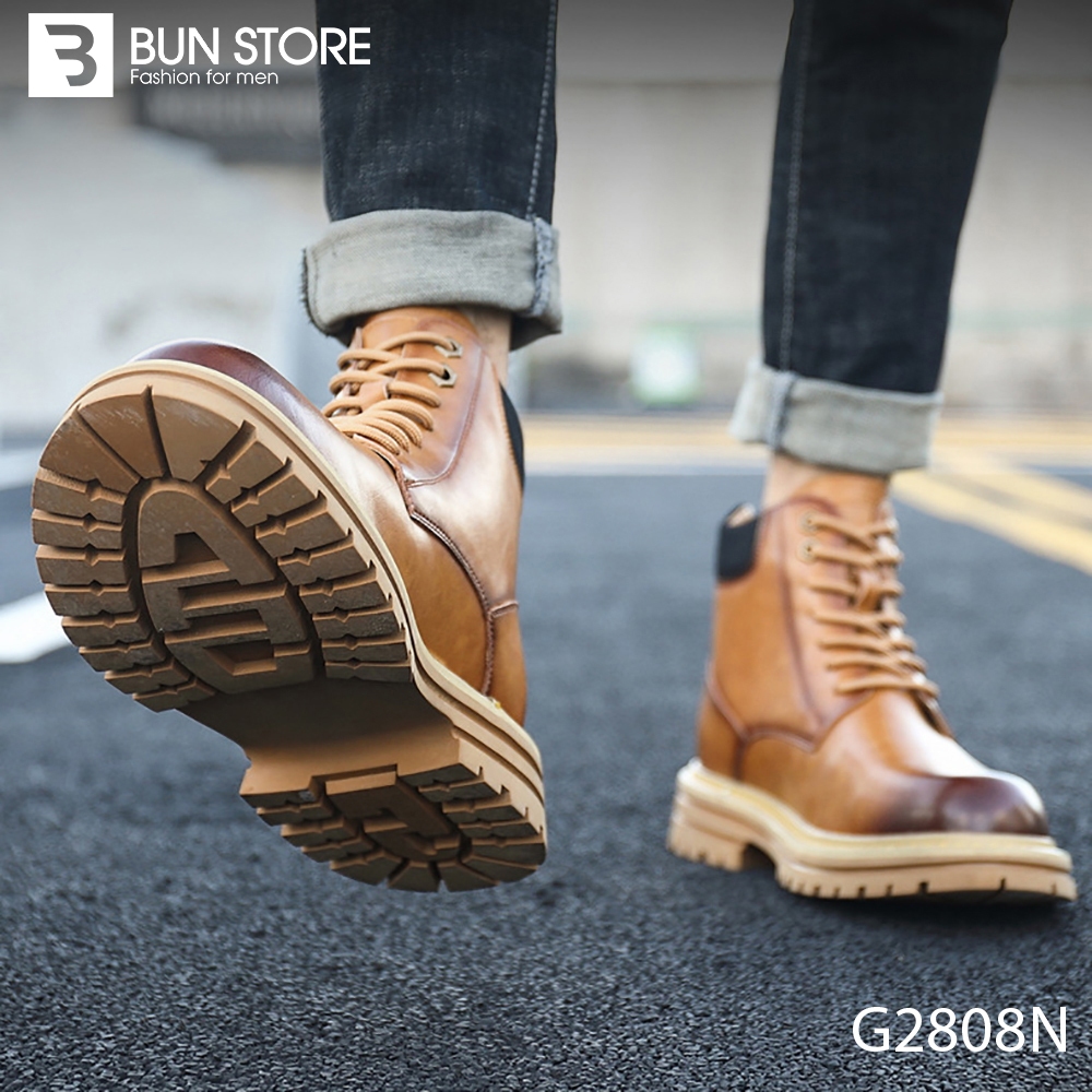 Giày Boot Nam cao cấp, phong cách, đi chơi, đi phượt  - BUn Store