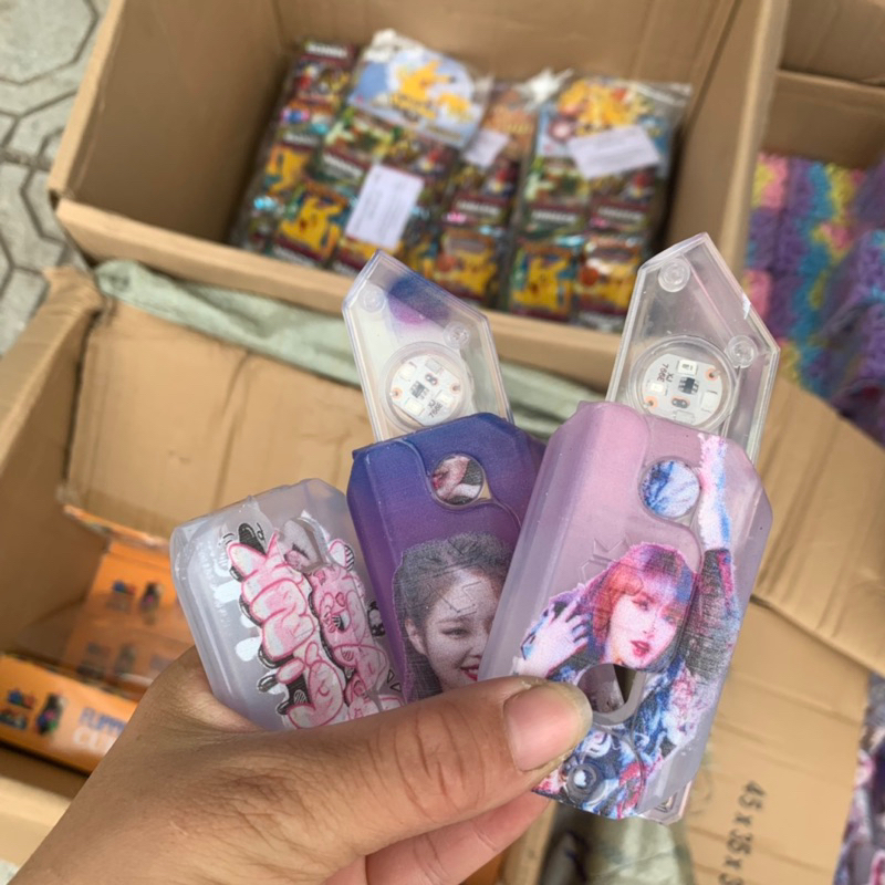 Combo 10 Dao vô tri bằng nhựa phát sáng dài 11cm