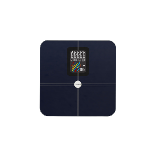 Cân điện tử sức khỏe thông minh Rapido RSB05–BS kết nối bluetooth, đo 21 chỉ số, bảo hành 12 tháng