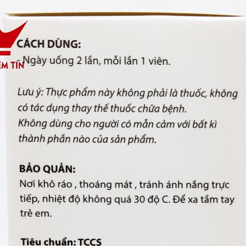 Viên uống giải độc gan hiệu quả GAN ARGININ Gold tăng cường chức năng gan,  - Hộp 60 viên