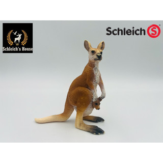 Mô hình động vật , đồ chơi con vật Schleich chính hãng Kangaroo ( chuột túi ) 14603 - Schleich House