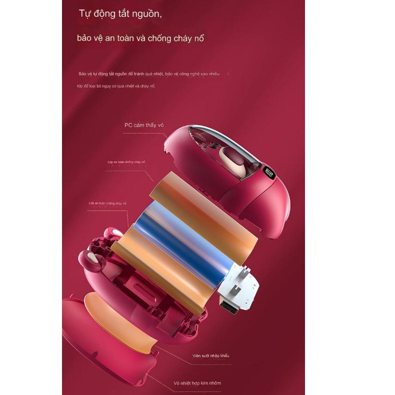 Máy sưởi mini cầm tay Disney kiêm sạc dự phòng 10.000mah - Quà noel, quà sinh nhật ý nghĩa cho người thương