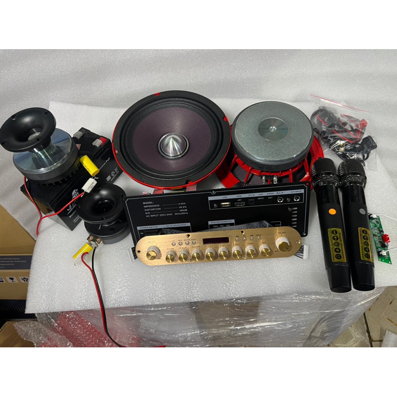 COMBO LOA KÉO XÁCH TAY 2 BASS 16 VÀ 2 BASS 20 CAO CẤP