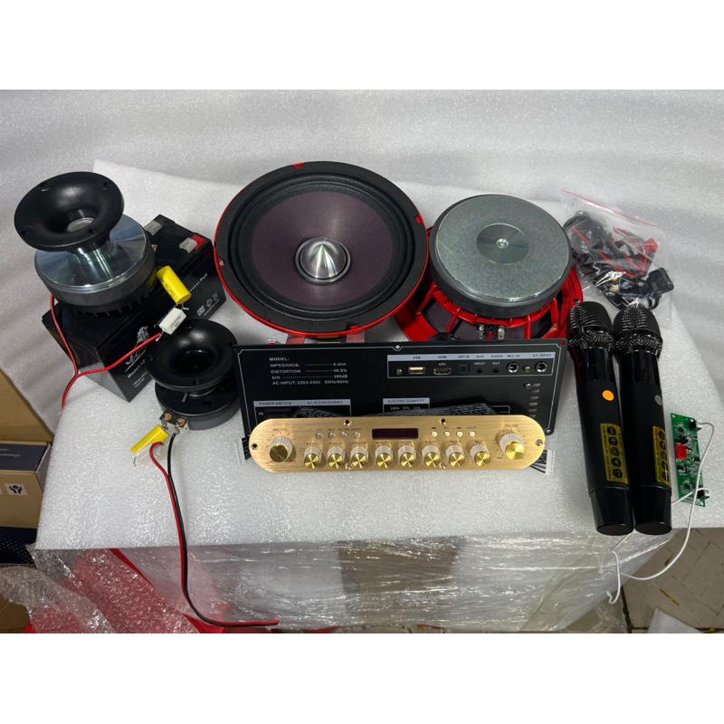 COMBO LOA KÉO XÁCH TAY 2 BASS 16 VÀ 2 BASS 20 CAO CẤP