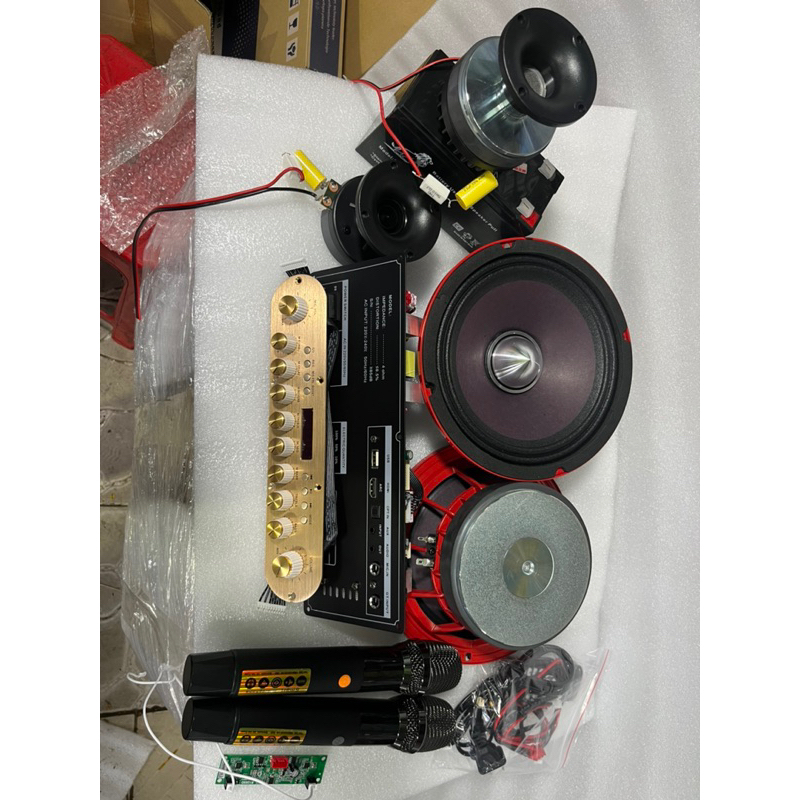 COMBO LOA KÉO XÁCH TAY 2 BASS 16 VÀ 2 BASS 20 CAO CẤP