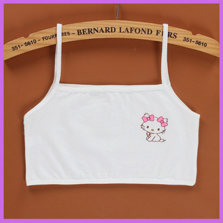 Bra / Áo Lá Học Sinh Một Lớp Áo lót dáng ngắn cho bé gái chất cotton