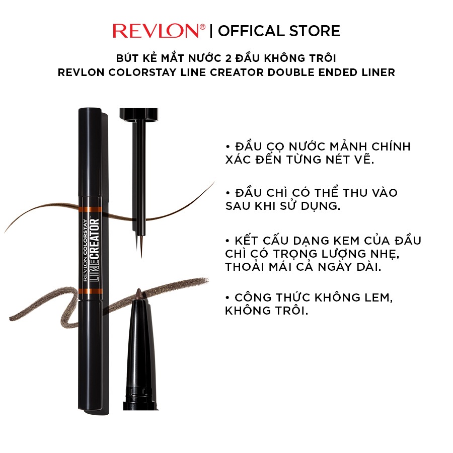 Combo Bút kẻ mắt Double Ended EyeLiner Kohl Pencil và Phấn mắt Colorstay Looks Book Palette - SET 6.2