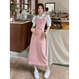   Mua tại live giảm 25k   Loại 1  Váy yếm denim kaki dáng dài mùa đông dày dặn hàng chuẩn QC loại 1 