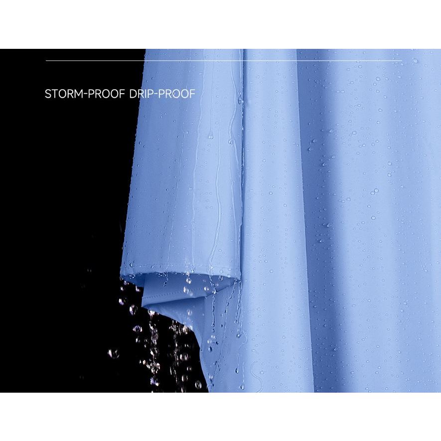 Áo Mưa Đi Xe Máy Nửa Trước Trong suốt có kính che mặt,Có Tai Thỏ Cho mẹ và Bé thiết kế thời trang cánh dơi 1 đầu + 2