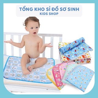 Lót Chống Thấm thay tã Đài Loan - Chiếu chống thấm thay bỉm cho bé KT 50x60cm