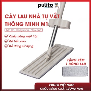 Cây lau nhà tự vắt Spin Mop ưu việt Gia Phú 4.0 ( giao màu ngẫu nhiên )