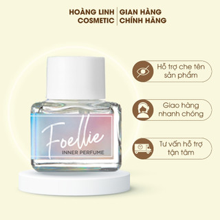 Nước hoa vùng kín Hàn Quốc Foellie Ciel (bạc), hương hoa hồng trắng và hoa mẫu đơn 5ml