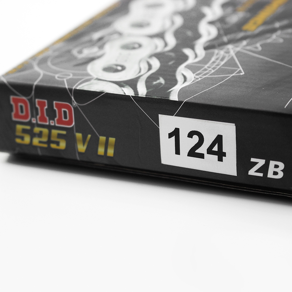 Sên moto DID 525V11-124ZB X-Ring  PEB&PRG